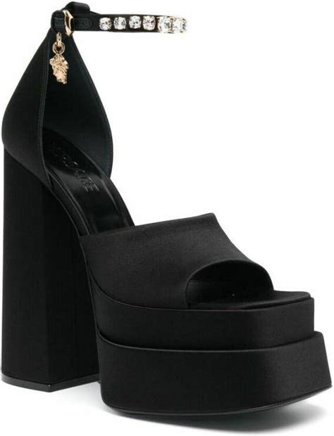 versace schoenen dames zwart|Versace Schoenen voor dames online shop .